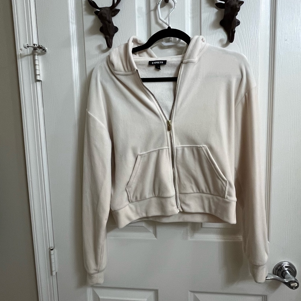 Express velour jacket